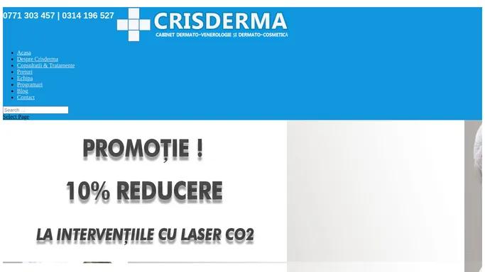 Cabinet Dermatologie Bucuresti - Crisderma SRL