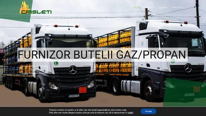 Distribuitor de butelii gaz,propan Suceava | Crisleti