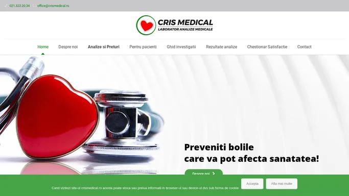 Home - Cris Medical