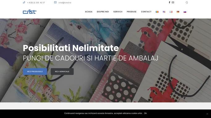 crist.ro – Crist – Ambalaje personalizate si servicii tipografice