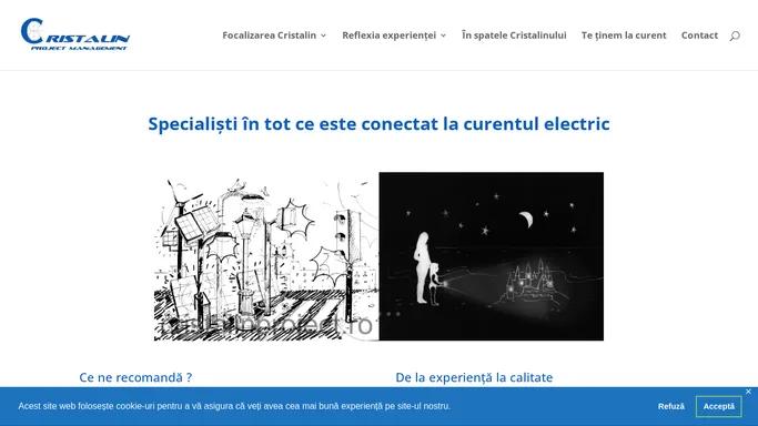 Cristalin Project Management - Instalatii electrice si automatizari