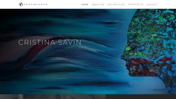 Home - Cristina Savin