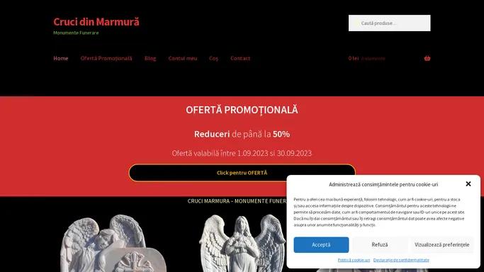 Cruci din Marmura – Monumente Funerare