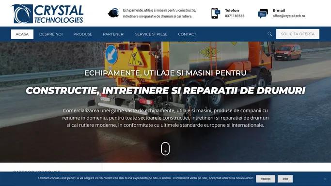 Echipamente, utilaje masini pentru constructie, intretinere, reparatii drumuri