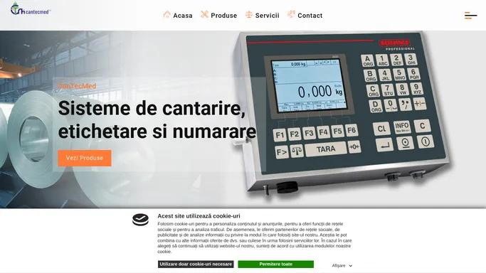 CanTecMed – Sisteme de cantarire, etichetare si numarare
