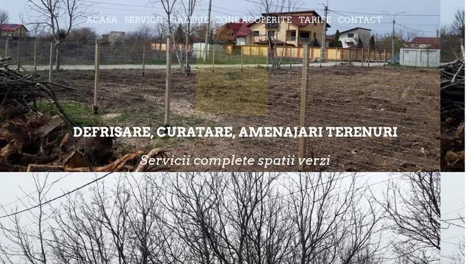 Defrisare si Curatare terenuri, Igienizare terenuri, Eliminare ambrozi