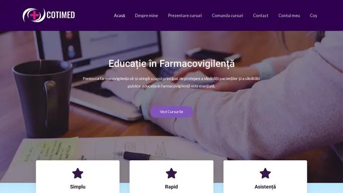 Educatie in farmacovigilenta