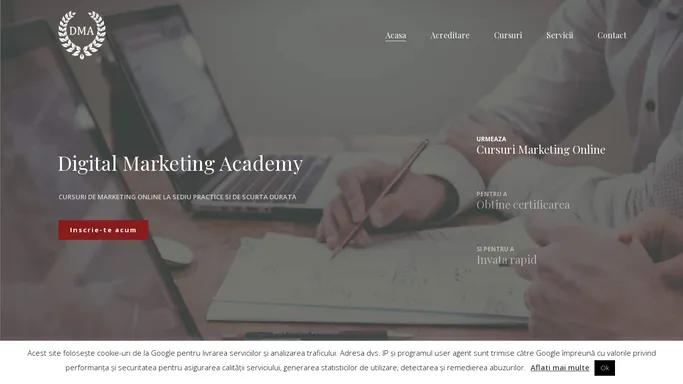 Digital Marketing Academy – Cursuri Marketing Online