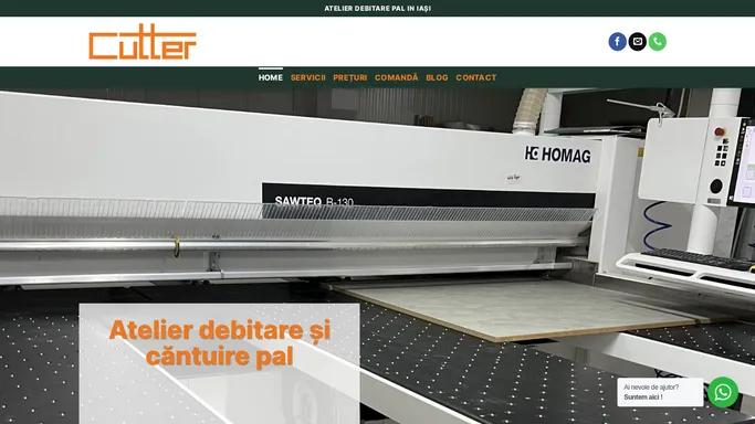 Cutter – Atelier debitare PAL