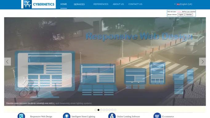 Responsive Website | Intelligent Street Lighting | Loan management system | E-commerce | CRM