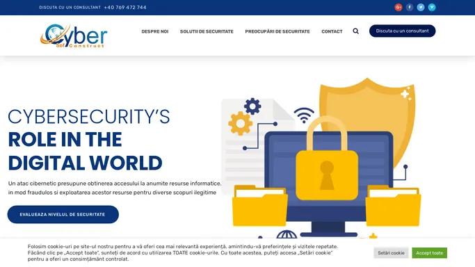 Servicii de securitate cibernetica si penetration testing- CYBERSOFCONSTRUCT