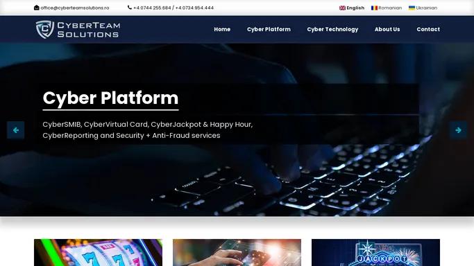 CyberTeam Solutions - Integrated Casino System