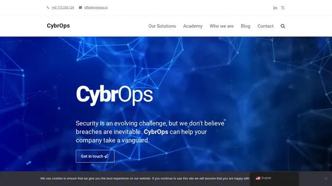 CybrOps.io – Secure your business, secure your future