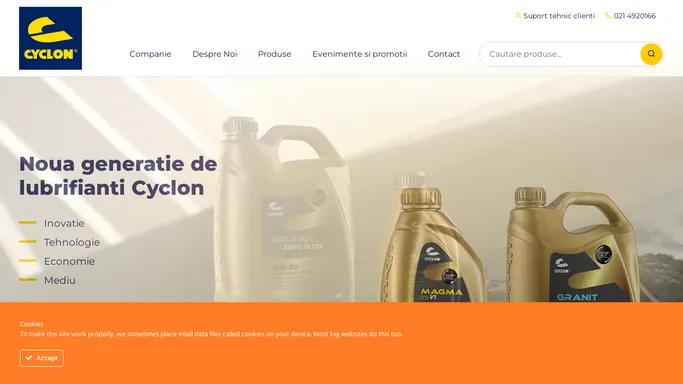 Cyclon in Romania - Cyclon Lubricants