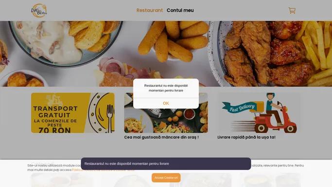 Dabistro | Comanda mancare online in Galati - Livrare acasa | Dabi