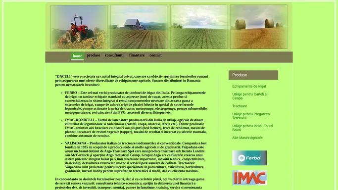 Utilaje Agricole - Daceli srl