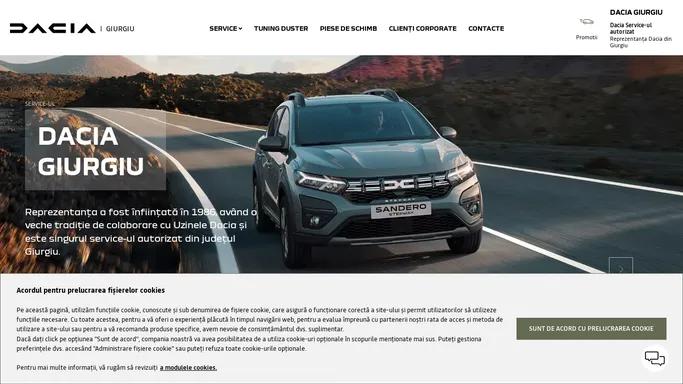 Dacia La Giurgiu » Dacia Giurgiu - Dealer Oficial si Service Autorizat