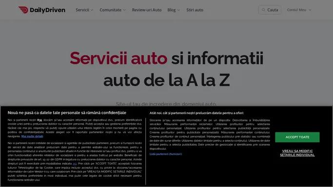 Servicii si informatii auto de la A la Z - DailyDriven