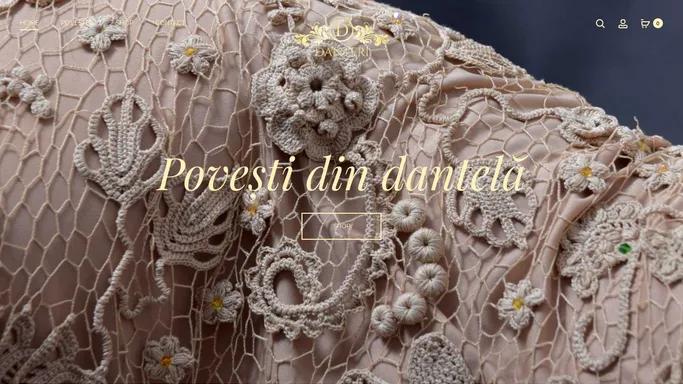 Danteri - Dantela crosetata manual - Dantela irlandeza - Broderie manuala