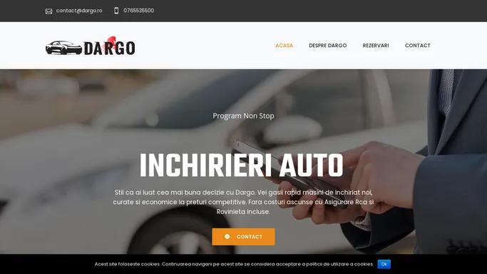 Dargo Rent - Servicii inchirieri Auto in Lunguletu, Bucuresti