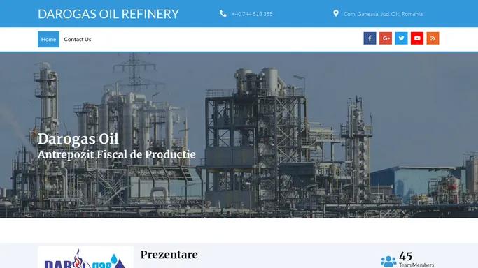 DAROGAS OIL REFINERY – DAROGAS OIL REFINEY