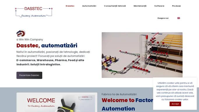 Dasstec - Fabricam Automatizari | Solutii intralogistice | Conveioare