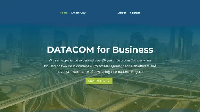 Developing International Projects | DATACOM