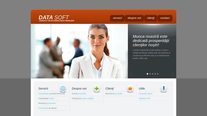 Data Soft SRL - Servicii