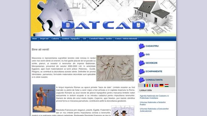 Datcad - Servicii cadastrale, Masuratori topografice