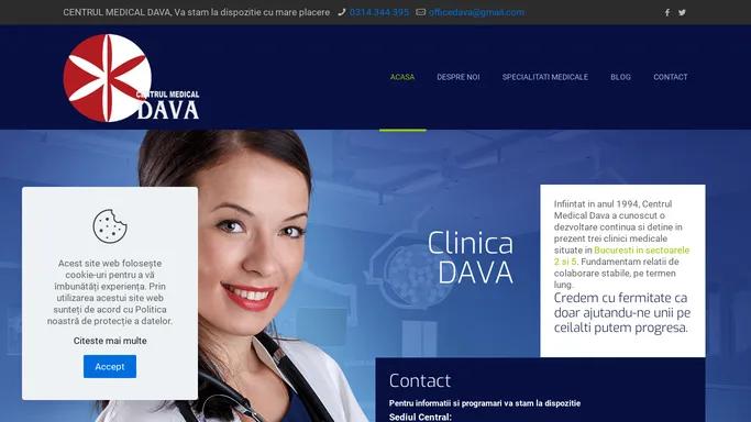 ACASA - CENTRUL MEDICAL DAVA