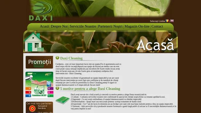 Daxi Cleaning - Produse si servicii de curatenie