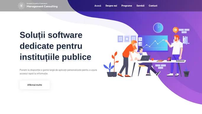 DCF Management Consulting – Solutii software pentru institutii publice