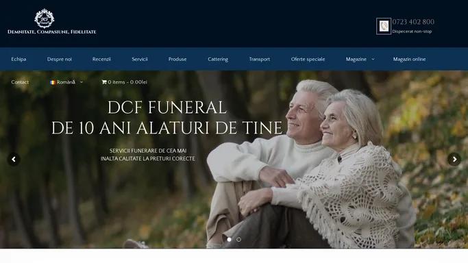 DCF FUNERAL - Servicii funerare complete/autorizate DSP-DSVSA Prahova si Dambovita