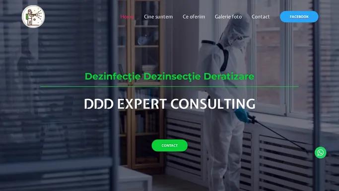 DDD Expert Consulting – Deratizare Dezinsectie Dezinfectie