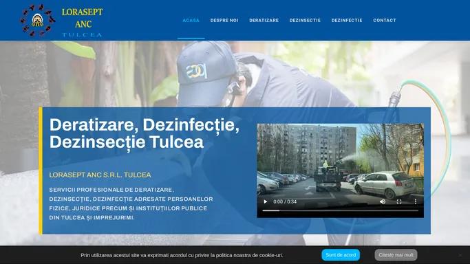 Home | Deratizare, Dezinfectie, Dezinsectie Tulcea