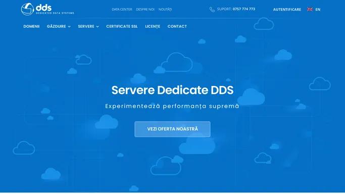 Web Hosting, Gazduire Web Cloud, Inregistrare Domenii, Servere Dedicate si Servere VPS