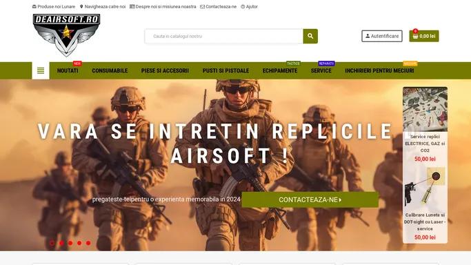 DEAIRSOFT - Airsoft Timisoara Service si Shop - pusti, pistoale, echipament tactic