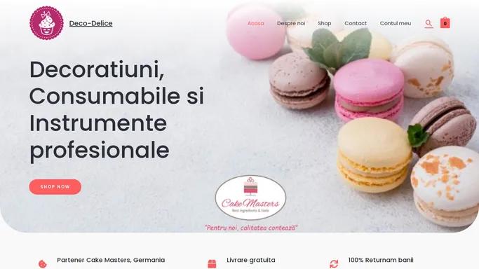 Home | Deco-Delice | Decoratiuni pentru torturi, prajituri