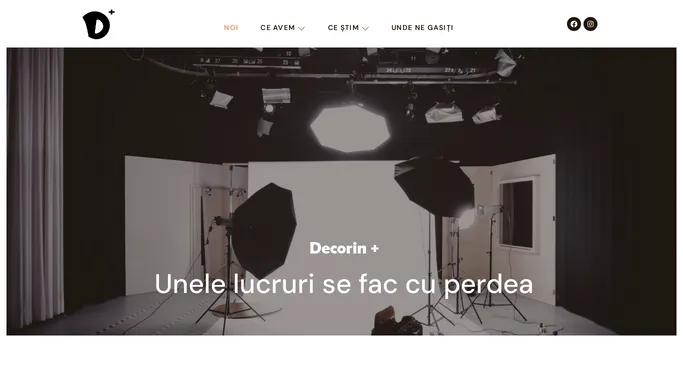 Decorin + – Unele lucruri se fac cu perdea