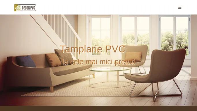 DecorPVC – Ferestre si Usi din PVC