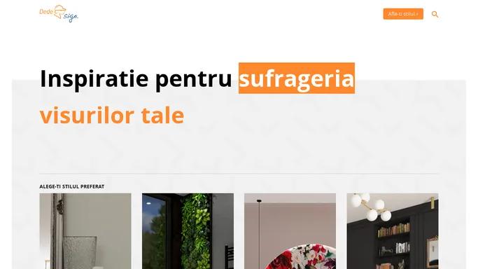 DedeSign - Inspiratie pentru casa visurilor tale