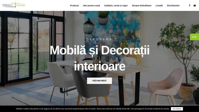 Producator de mobilier - Deko Rame | Miercurea Sibiului, Romania