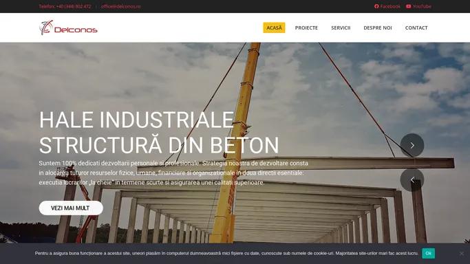 Delconos – Constructii industriale si civile