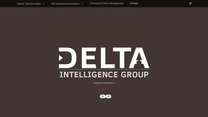 DELTA Intelligence Group – Relevant Solutions