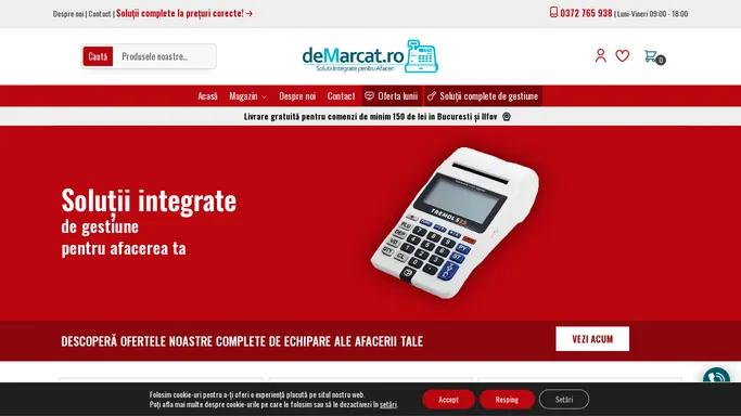 Cantare electronice omologate, Case de marcat si imprimante fiscale cu conectare rapida la serverul ANAF