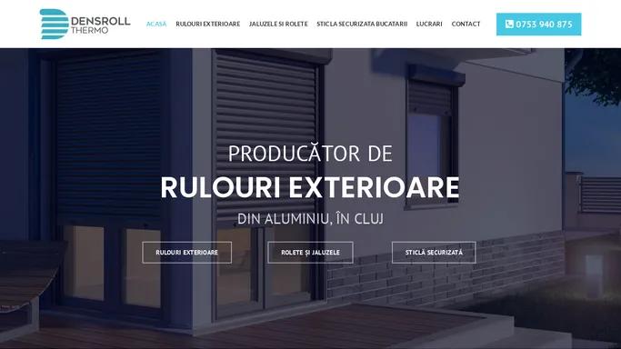 Densroll.ro – Rulouri exterioare din aluminiu