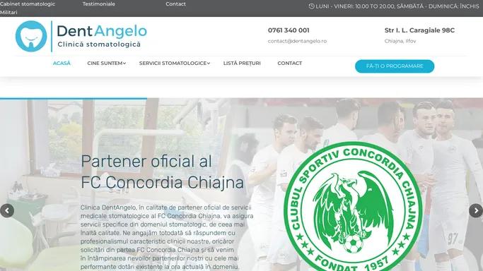 DentAngelo Clinica Stomatologica Bucuresti servicii dentare