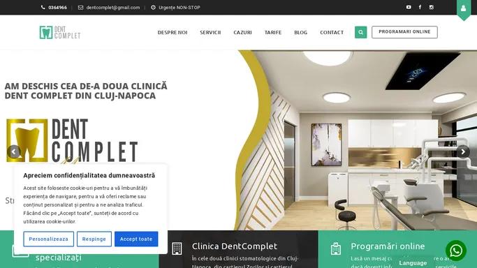 Clinicile de stomatologie DentComplet Cluj-Napoca