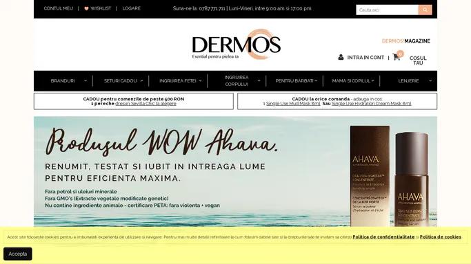 Dermos.ro - Esential pentru pielea ta