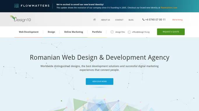 Design19 - offshore web design and web development company